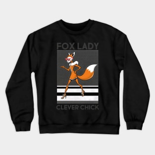 Lady Fox Crewneck Sweatshirt